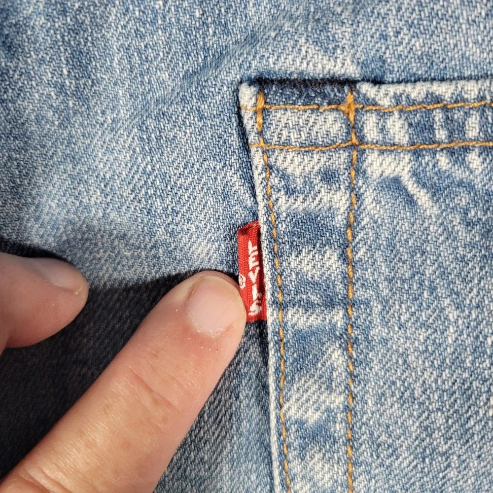 Levi's 559 Relaxed Straight Jeans Mens Size 36x30 Blue Medium Wash Denim Pants